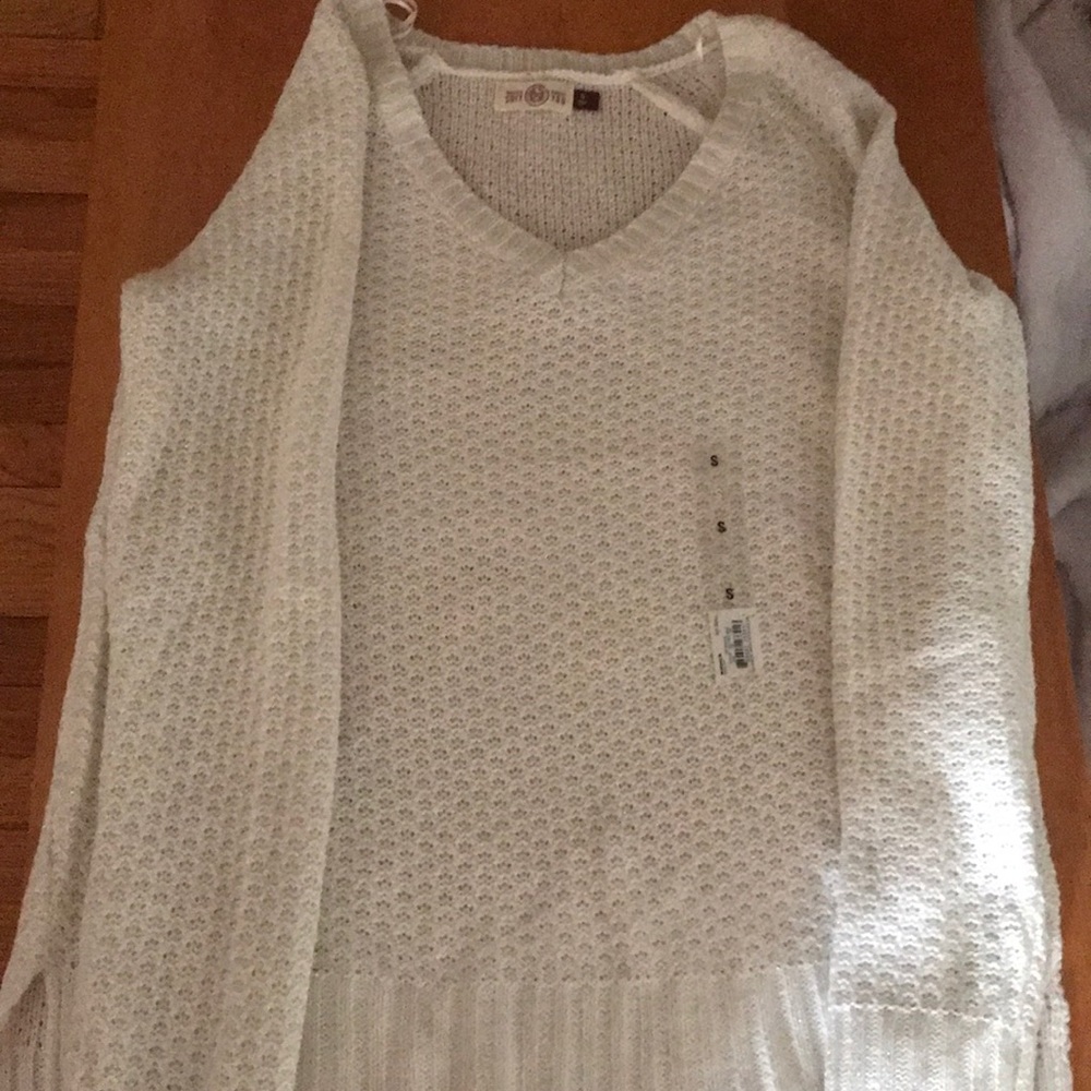 White sweater